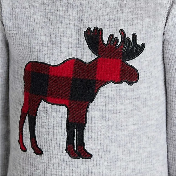 NEW EDDIE BAUER UNISEX KIDS 2 PC PJS HOLIDAY SLEEP SET PAJAMAS SIZE 3t,4t,6,7,8 - Picture 3 of 4